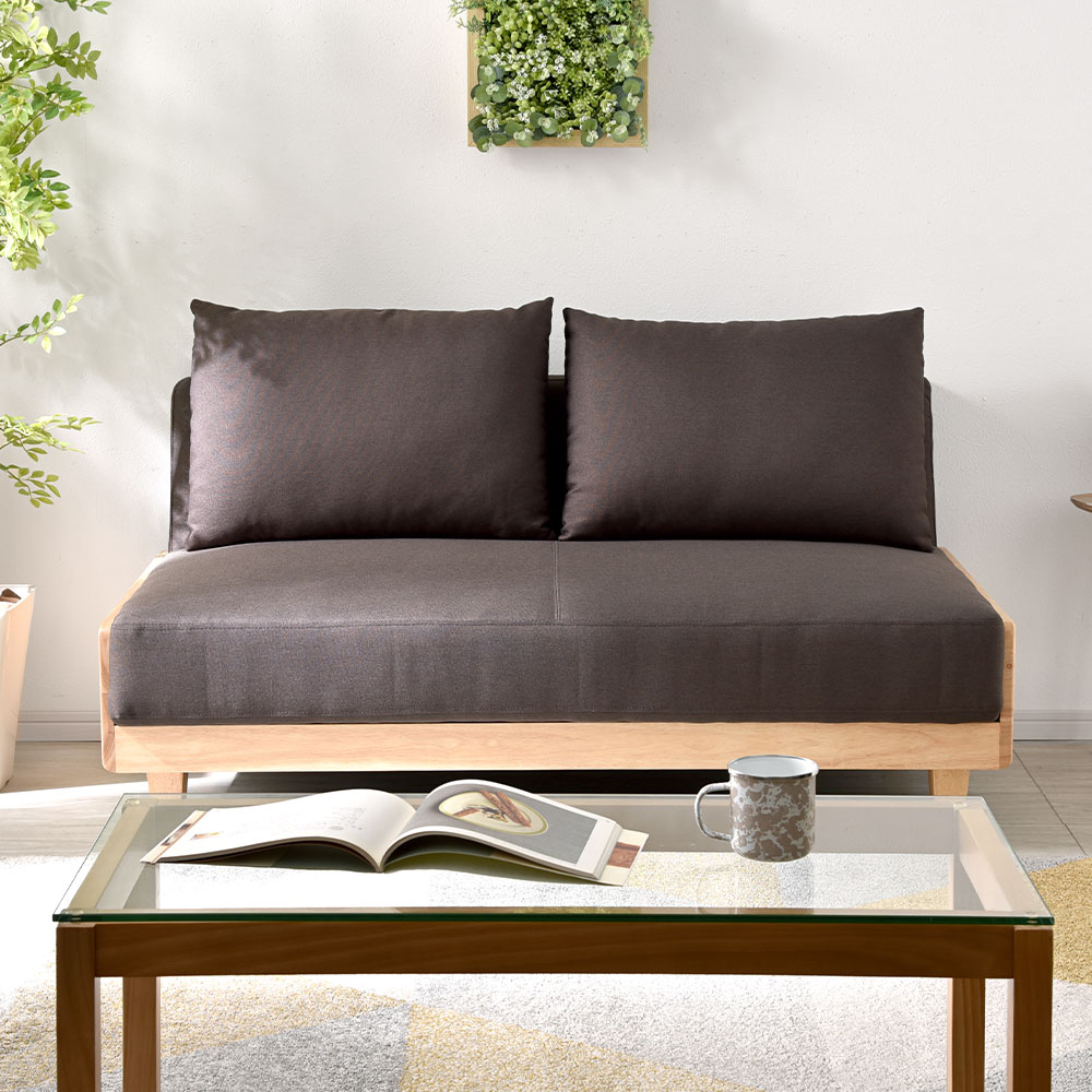 おしゃれ ソファ 北欧 2.5人掛け キユイ