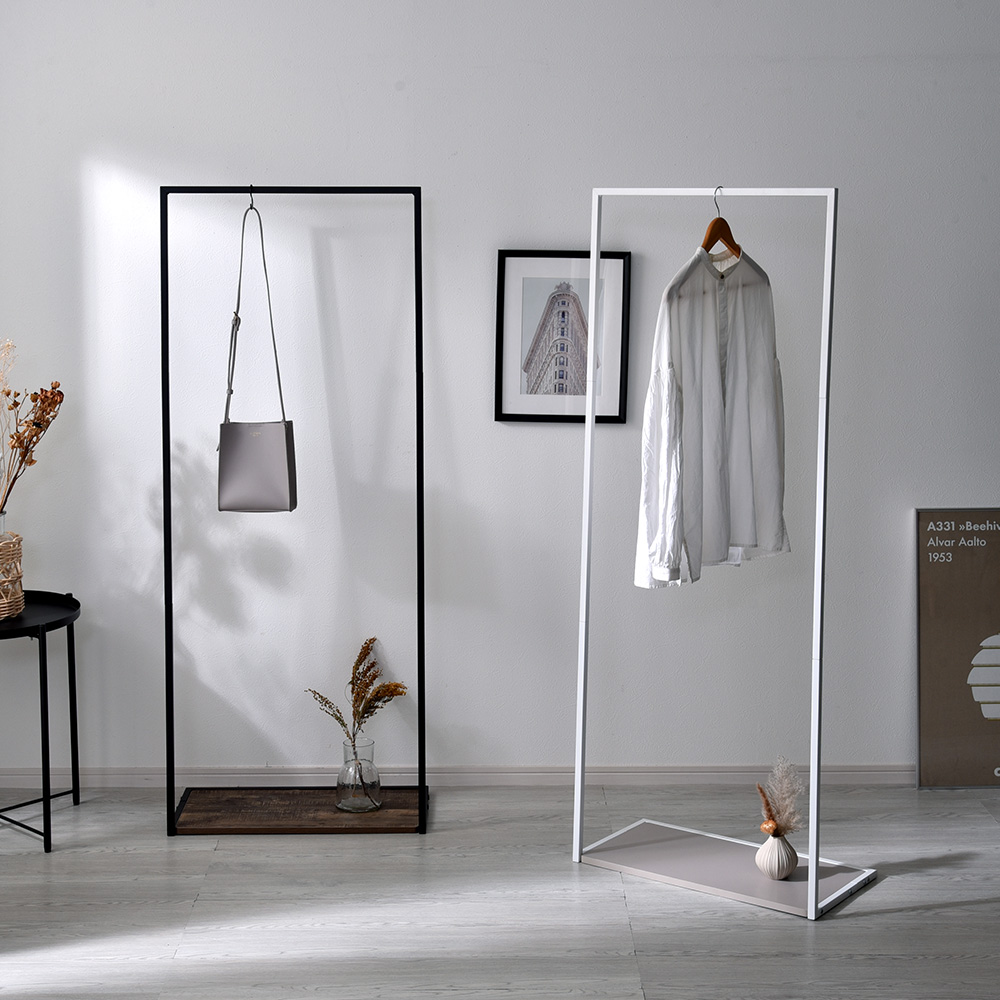 スタイリッシュ デザイン ハンガーラック ジュノー