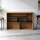 スリム オープンシェルフ 幅120 日本製 完成品 ムルート