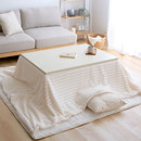 もこもこストライプこたつ布団 Ripple