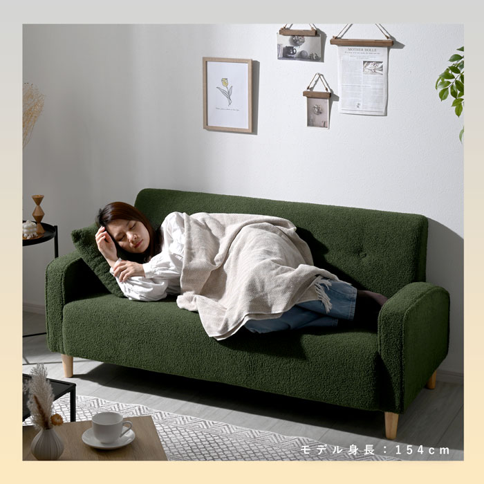 韓国風　ブークレソファ　2.5人掛け　グレー　ソファ　ポコポコ　ダークグレー 韓国風ブークレソファ2.5人掛けグレーソファポコポコダークグレー