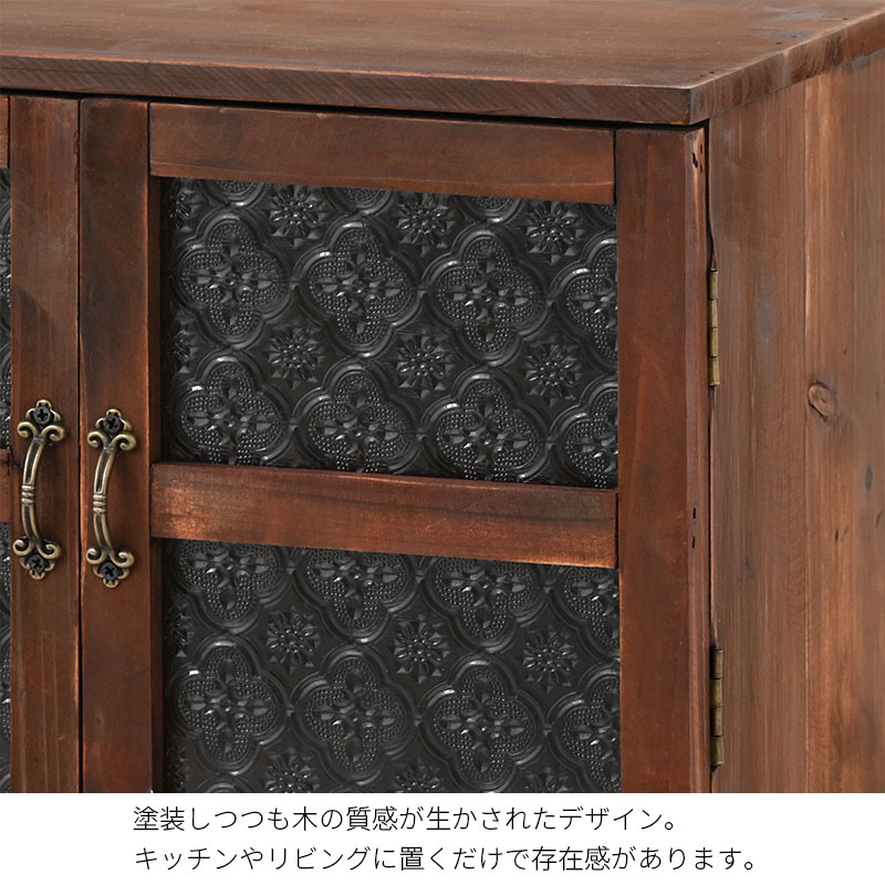 花柄ガラス ウォールラック|ユニットシェルフ 家具・インテリア 花柄ガラス ウォールラック|ユニットシェルフ 家具・インテリア